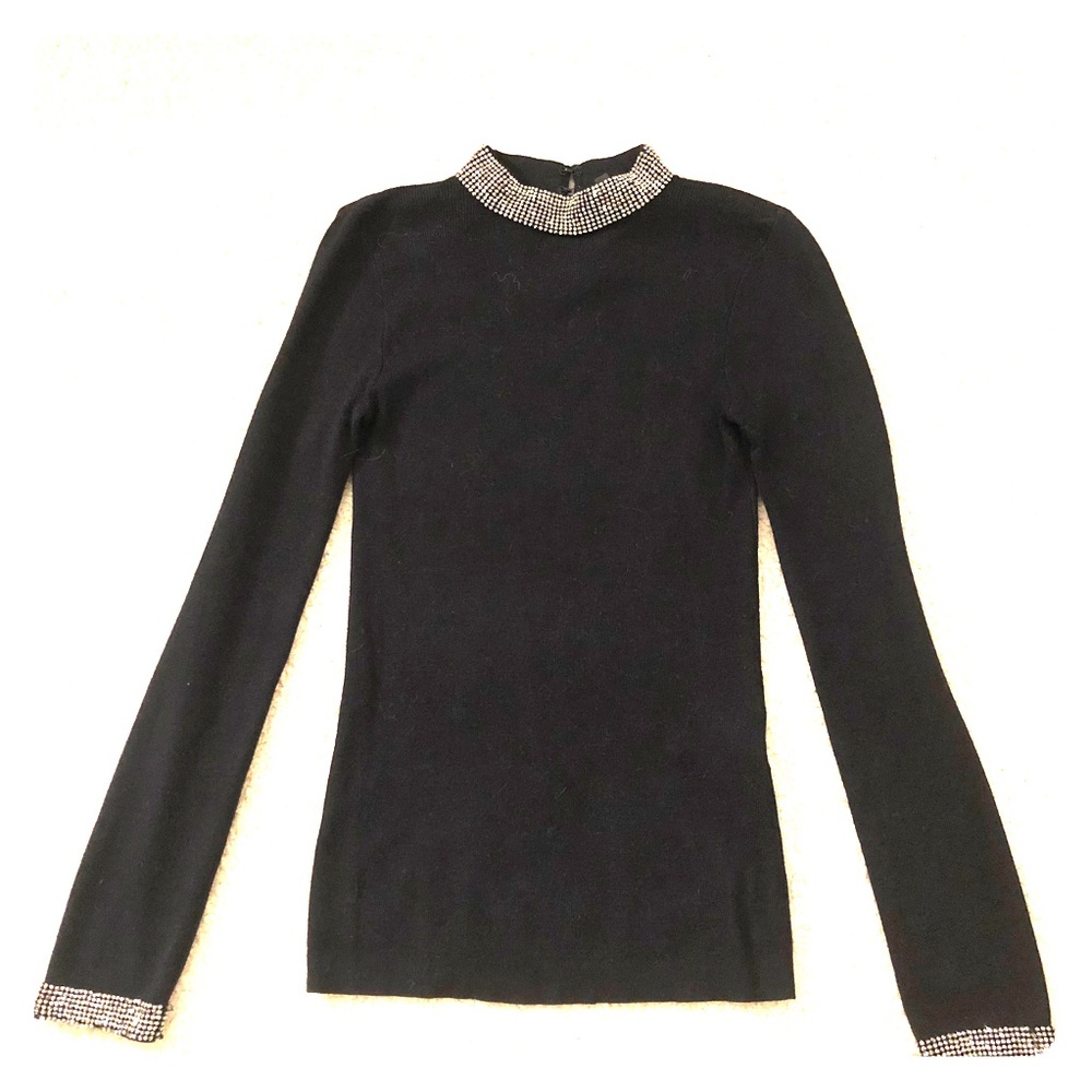 Warehouse turtleneck top in Black size 2